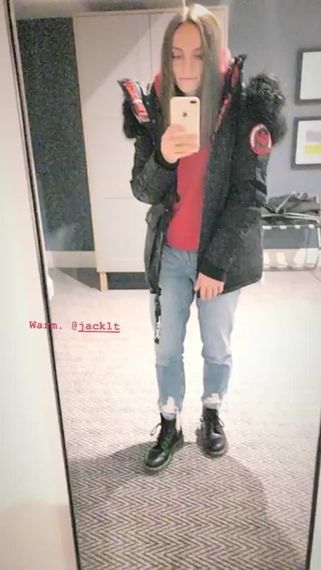 Lucy Staniforth’s Instagram story | 06.12.19