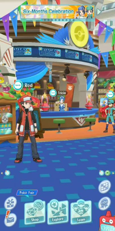 lividian-of-viridian: Every time I go to the Pokémon Center, this is what I see.  Red’s not even trying to hide that he’s staring at Green. 