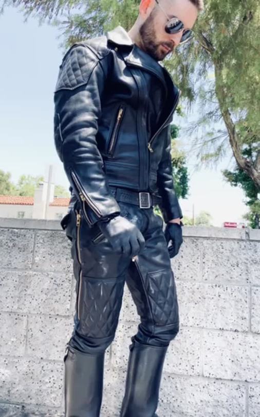 Leather, restraints and authority. on Tumblr